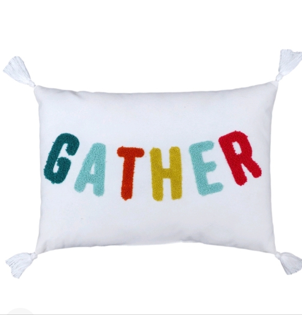 Gather Pillow - Bullseye's Playground"